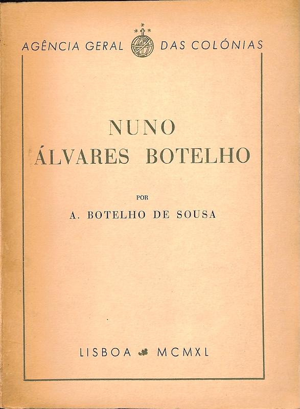 Capa de livro sobre Nuno Álvares Botelho