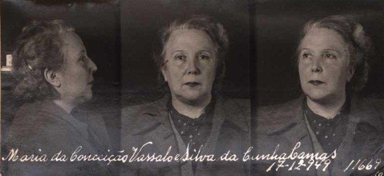 Retrato da PIDE da Maria Lamas