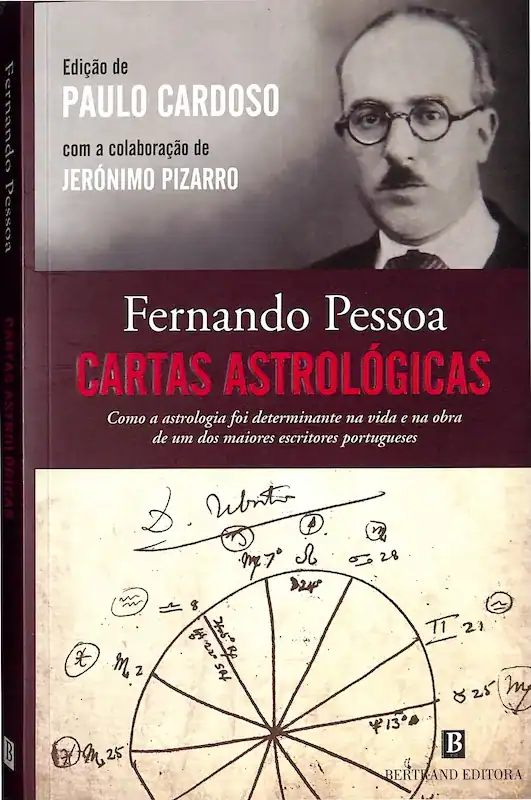 capa do livro: Fernando Pessoa, cartas astrológicas: