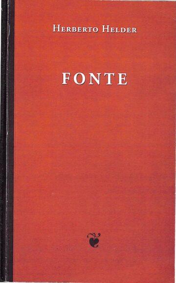 Capa livro Fonte de Herberto Helder