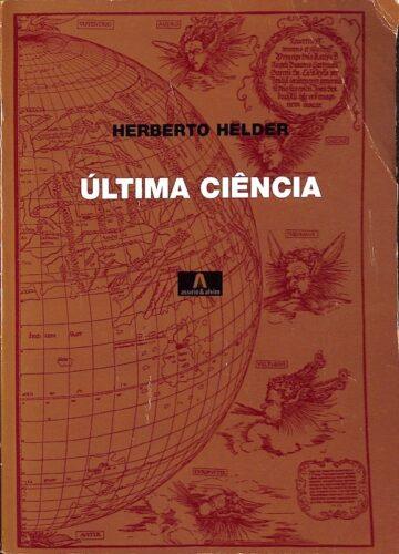 Capa do livro Última ciência