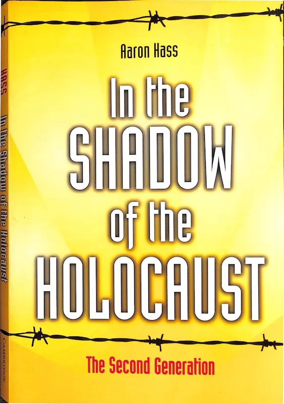 Capa de «In the Shadow of the Holocaust — The Second Generation», de Aaron Hass — Cambridge University Press
