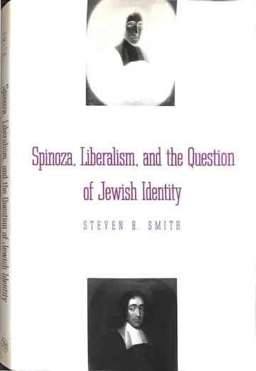 Capa de «Spinoza, Liberalism, and the Question of Jewish Identity», de Steven B. Smith — Yale University Press