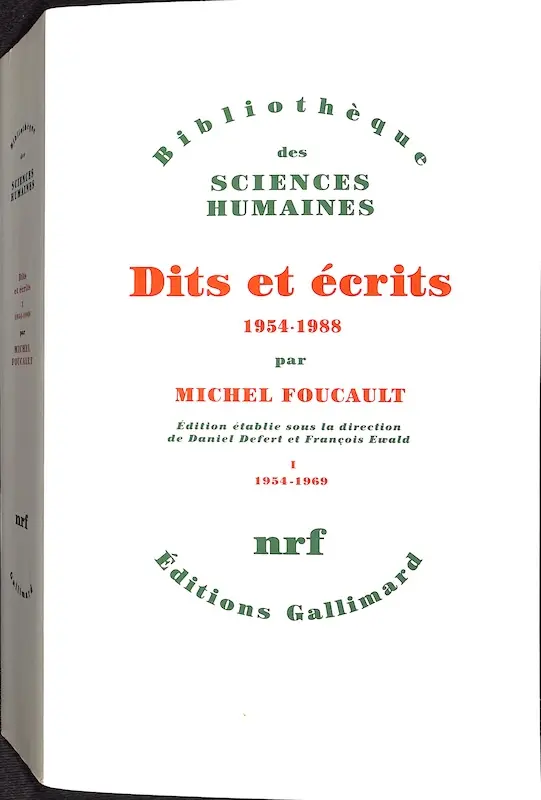 Dits et écrits, 1954-1988 — Tomos I a IV
