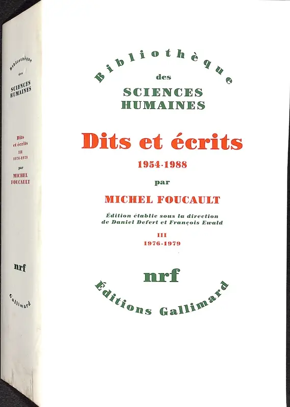 Dits et écrits, 1954-1988 — Tomos I a IV